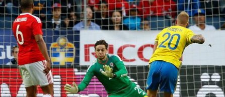 Amical: Suedia - Tara Galilor 3-0